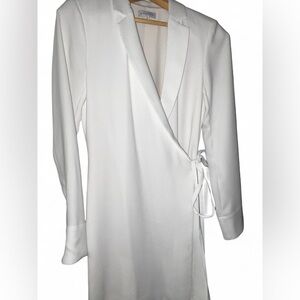 Gianni Bini White Wrap Dress